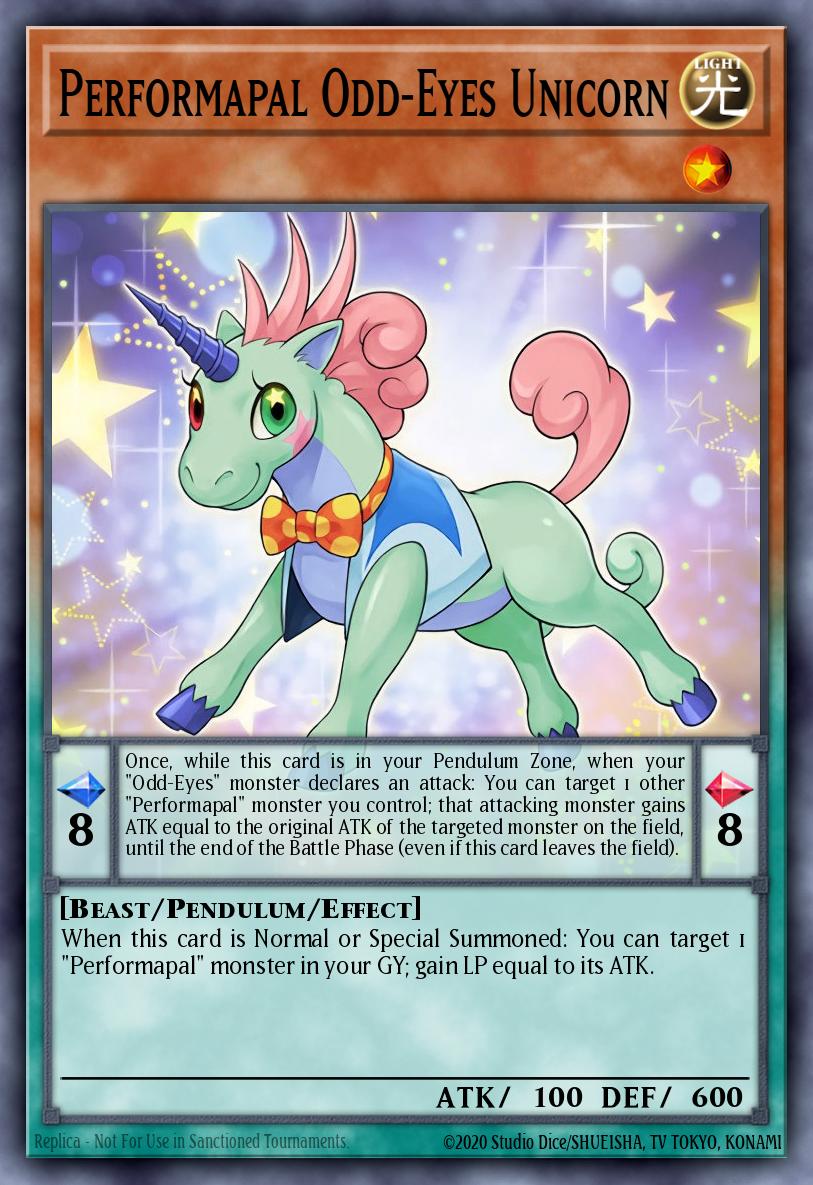 Performapal Odd-Eyes Unicorn